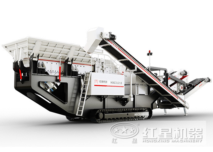 履帶式移動破碎機——履帶液壓驅動，一體化作業(yè)效率更高