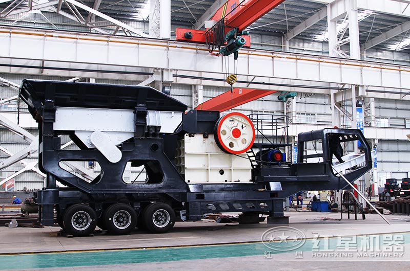 40-50噸車載移動式磕石機